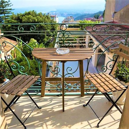 تاورمينا Greek Theater - Sea View Apartment المظهر الخارجي الصورة