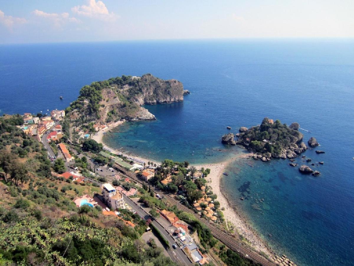 تاورمينا Greek Theater - Sea View Apartment المظهر الخارجي الصورة